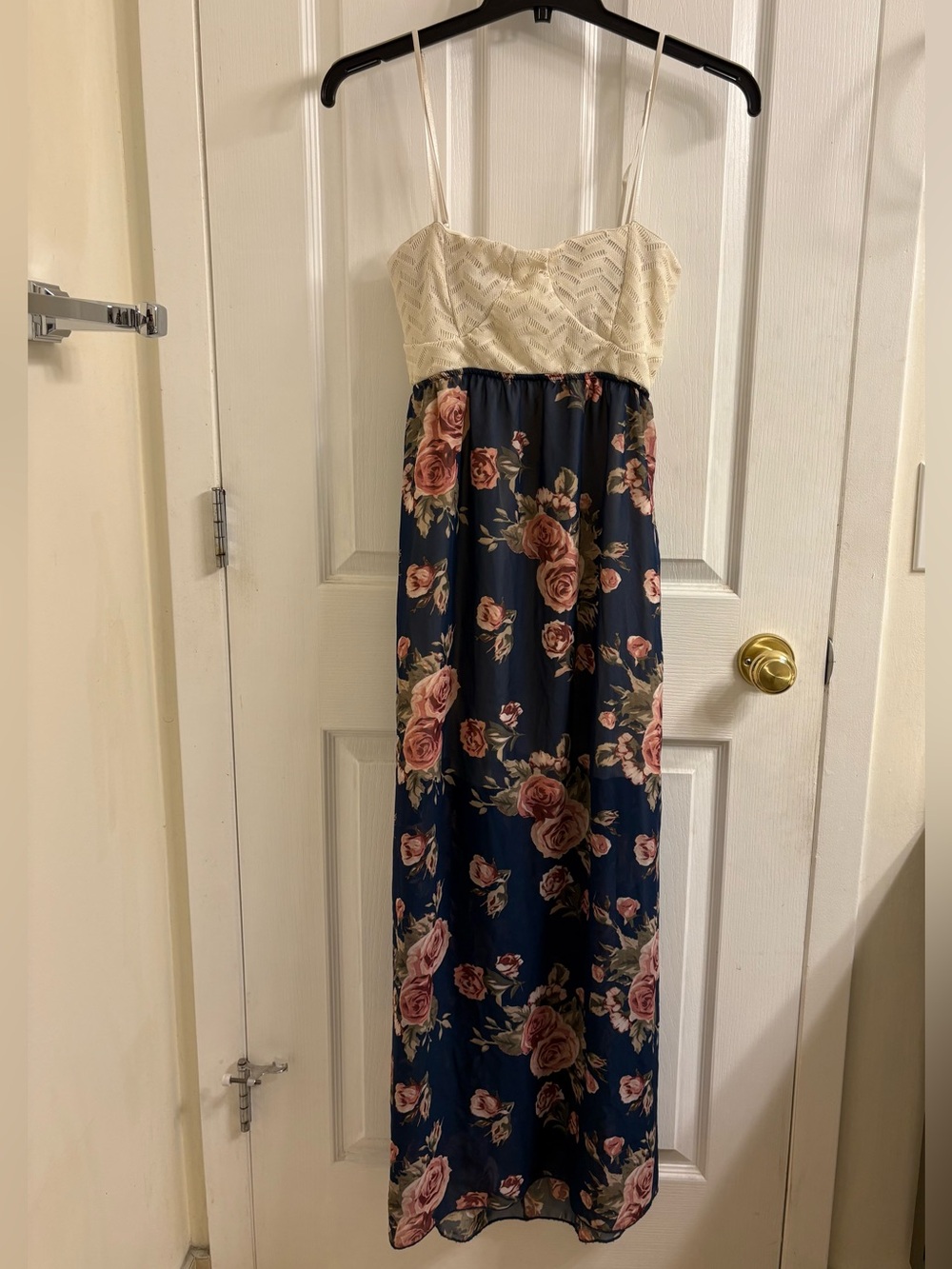 Summer open back dress